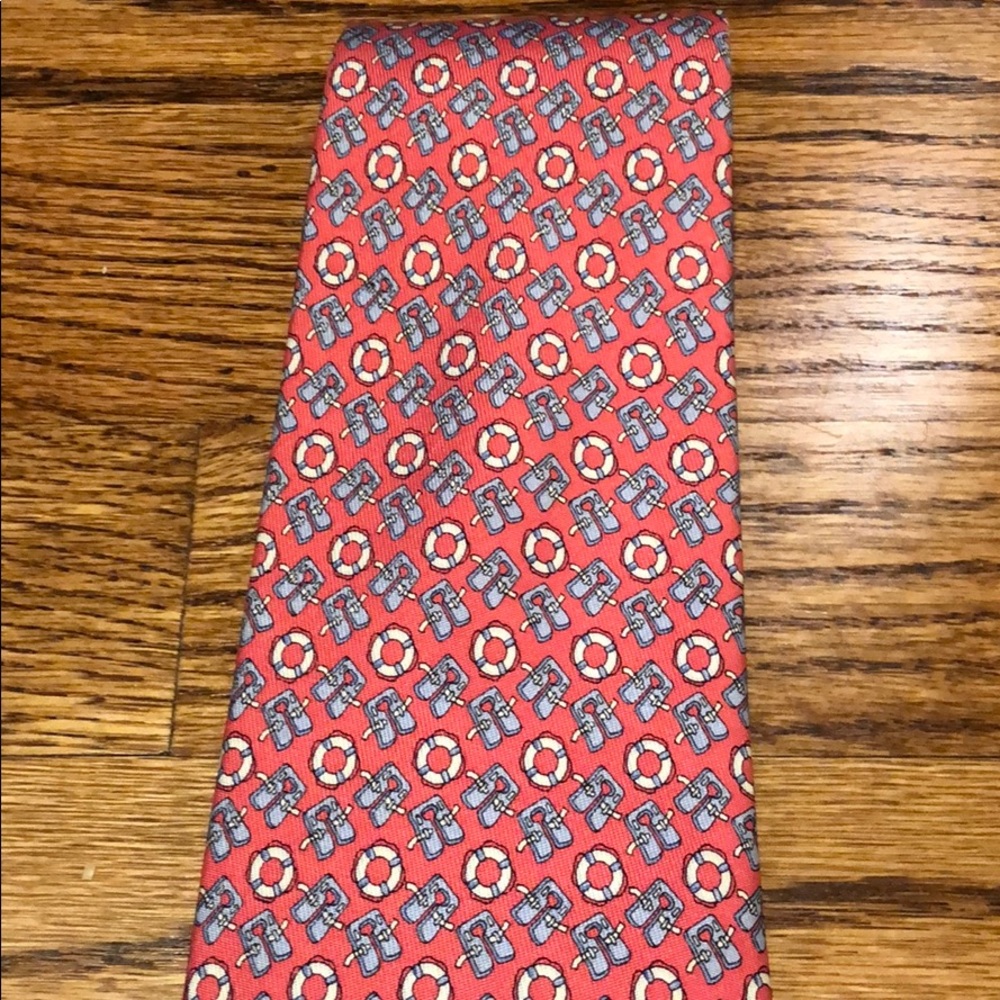 Vineyard Vines Buoy/Life vest Silk Tie